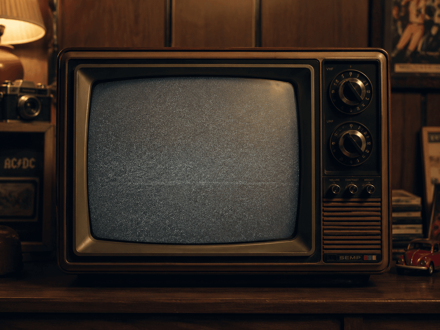 Televisão clássica da TV CECGP